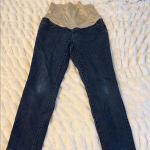 LOFT Dark Blue Women's Maternity Jeans C3
